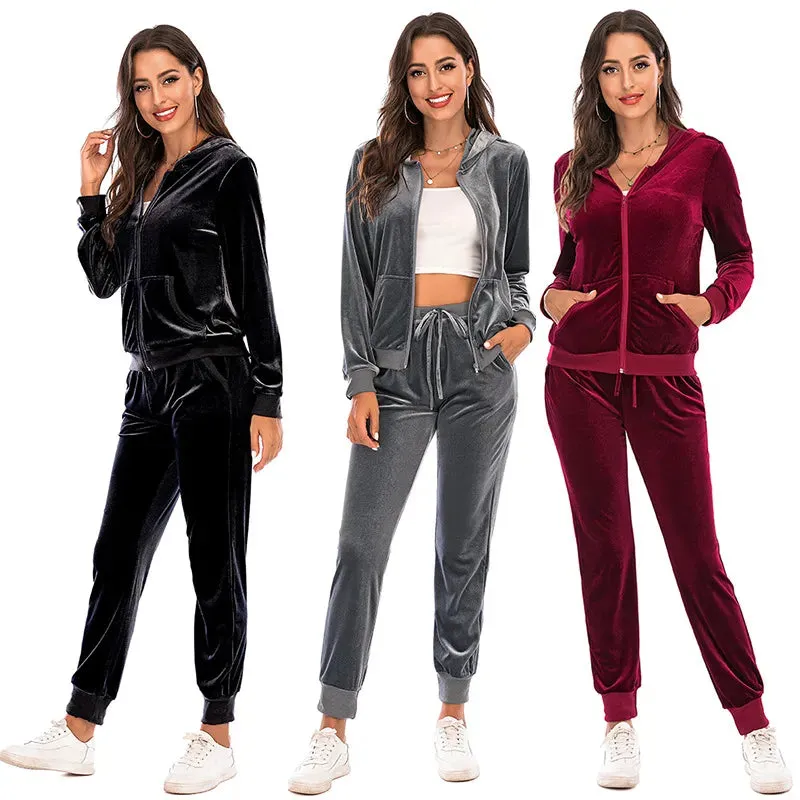 2 Piece Sweatshirt &amp; Sweatpants Tracksuit