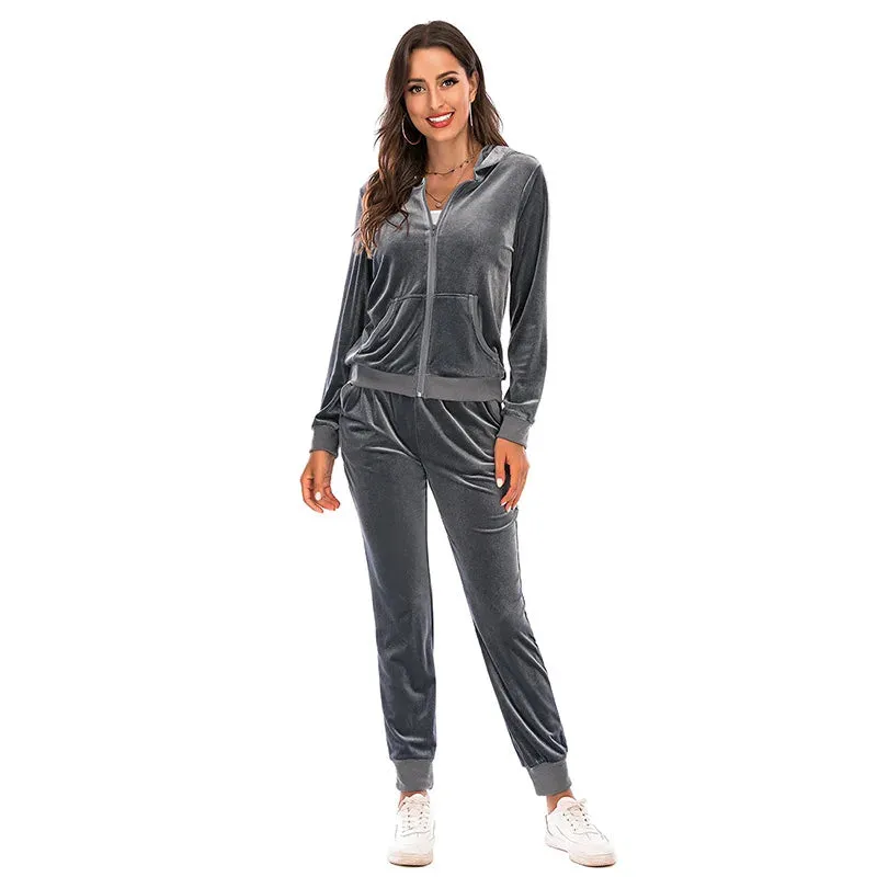 2 Piece Sweatshirt &amp; Sweatpants Tracksuit