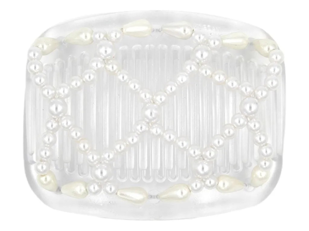 African Butterfly Hair Comb - Ndalena Clear 108