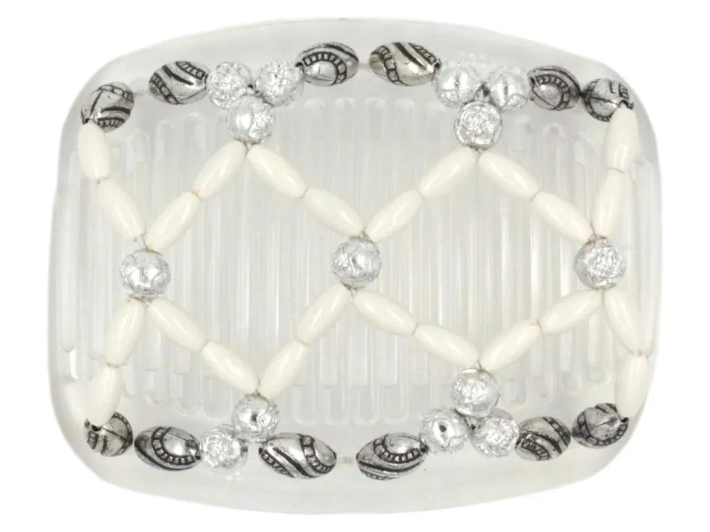 African Butterfly Hair Comb - Ndalena Clear 85