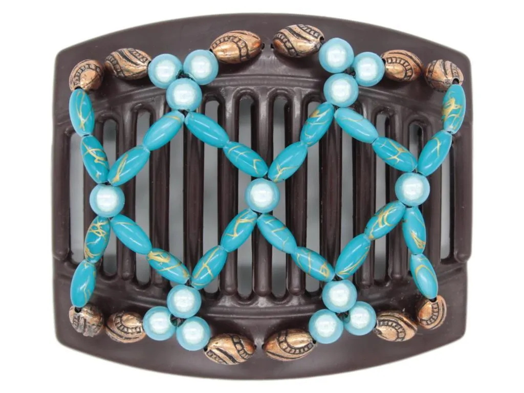 African Butterfly Thick Hair Comb - Ndalena Brown 124