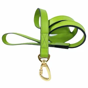 After Eight Dog Leash in Lime Green