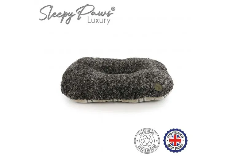 Ancol Sleepy Paws Oval Cushion Oatmeal