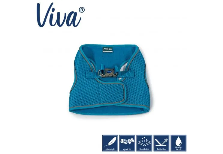 Ancol - Viva Step-in Harness - Blue - Small/Medium