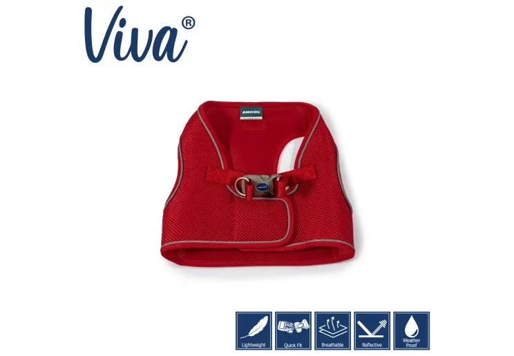 Ancol - Viva Step-in Harness - Red - Small