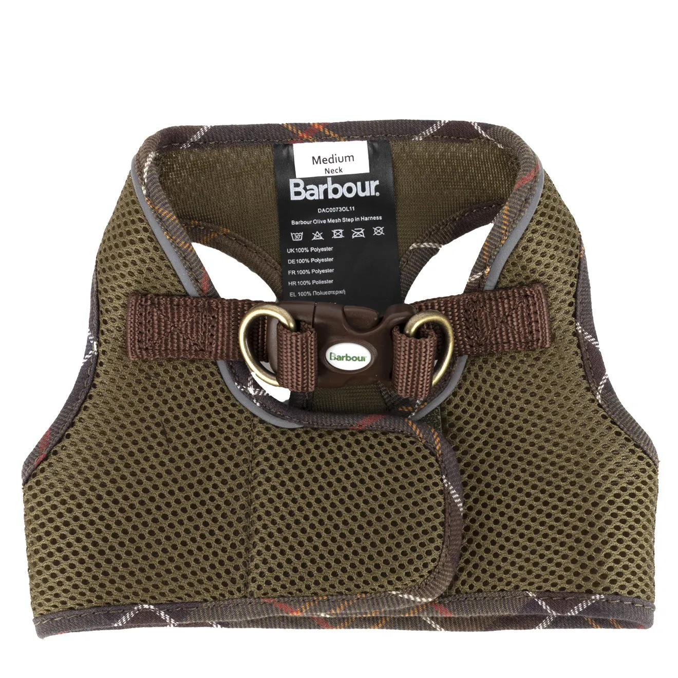 Barbour Mesh Dog Harness Olive