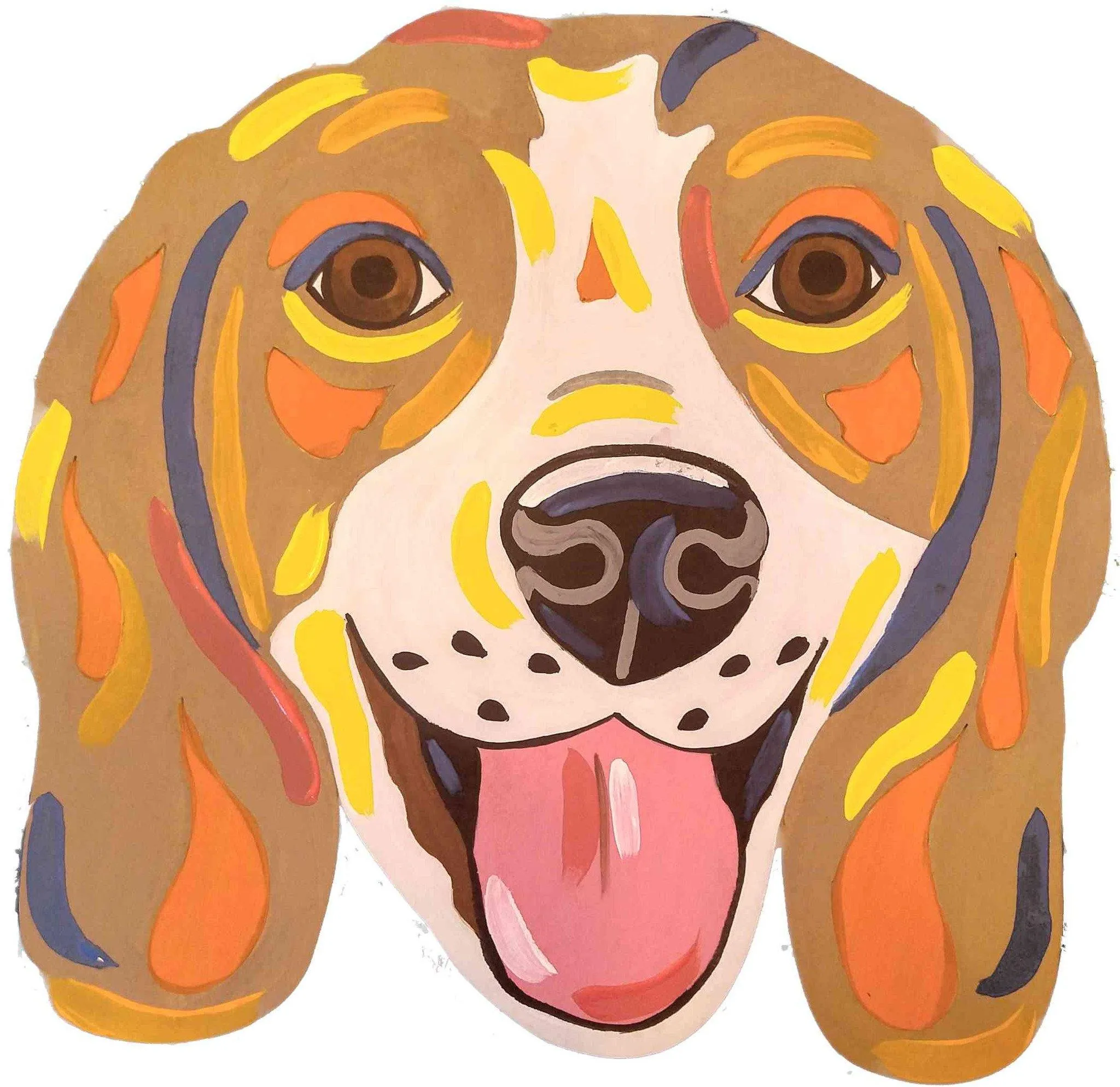 Beagle-DIY Pop Art Paint Kit