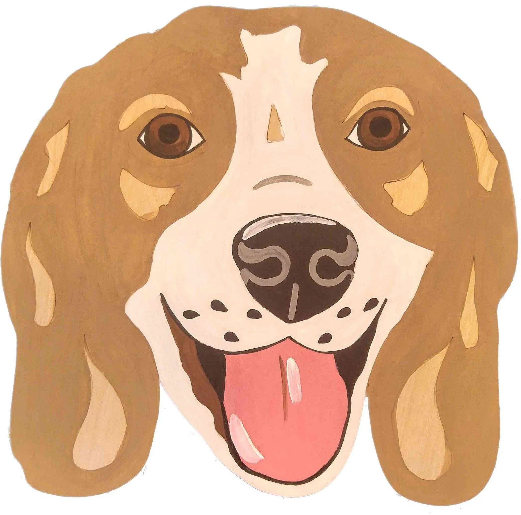 Beagle-DIY Pop Art Paint Kit