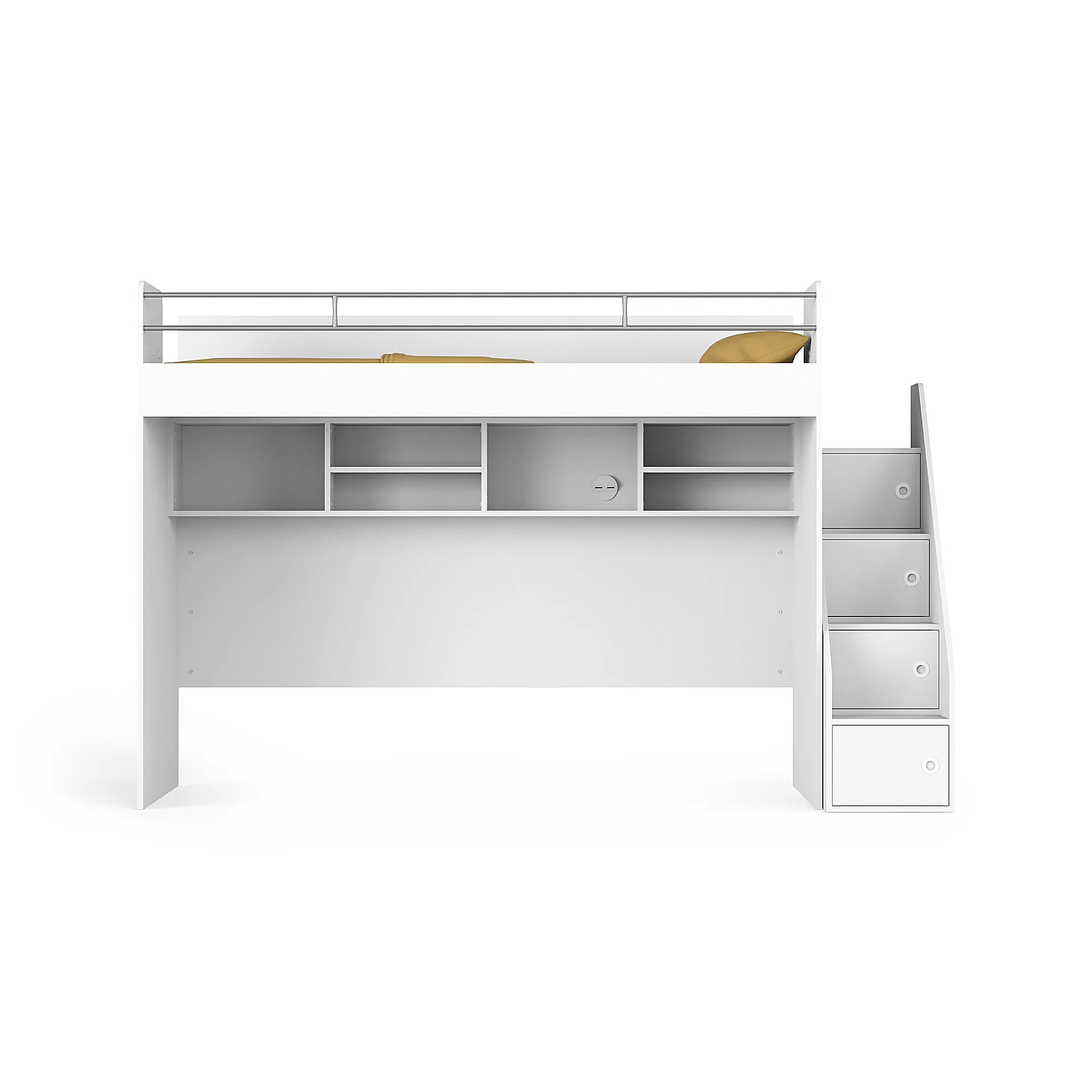 Bel Mondo Long Single Loft Bed Set