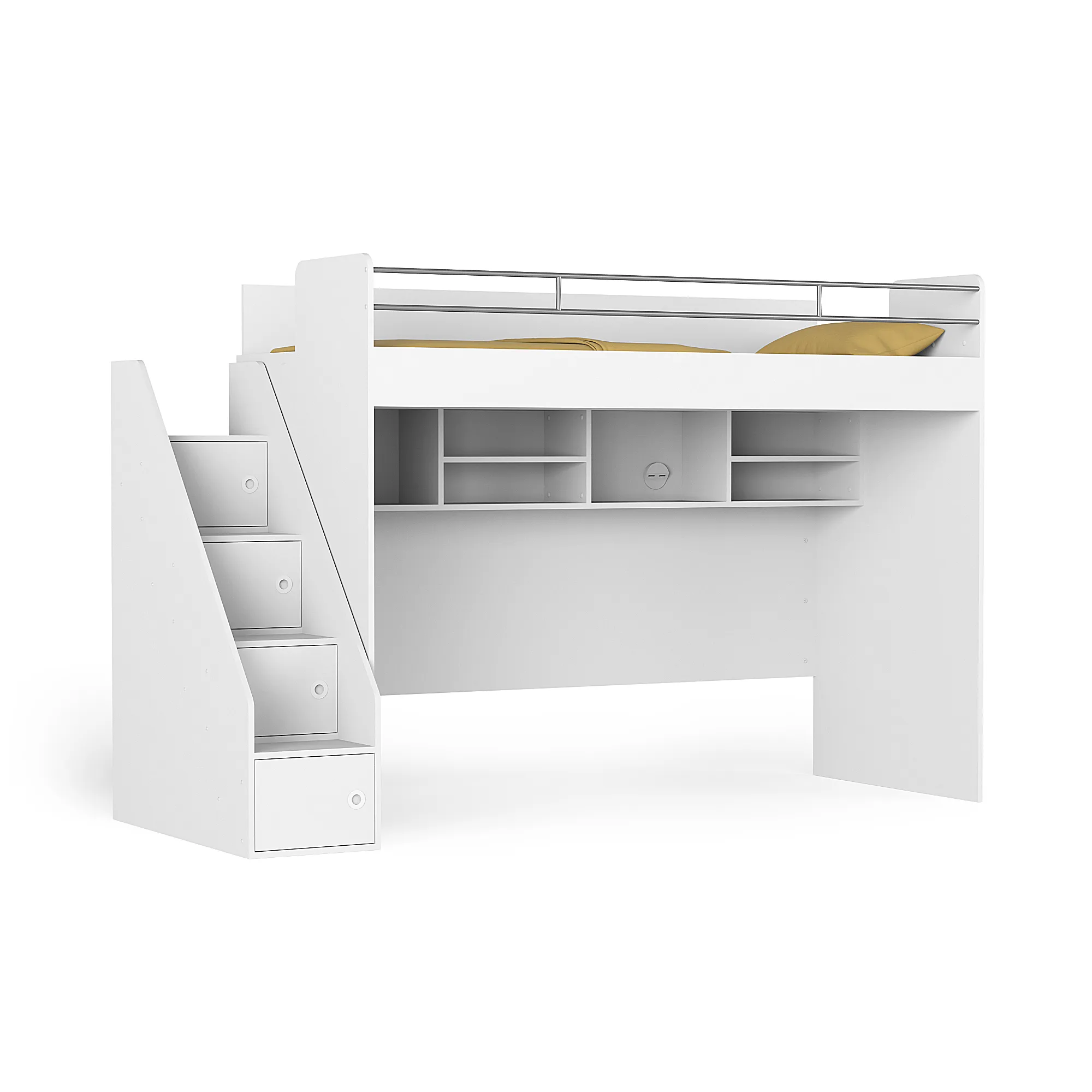 Bel Mondo Long Single Loft Bed Set