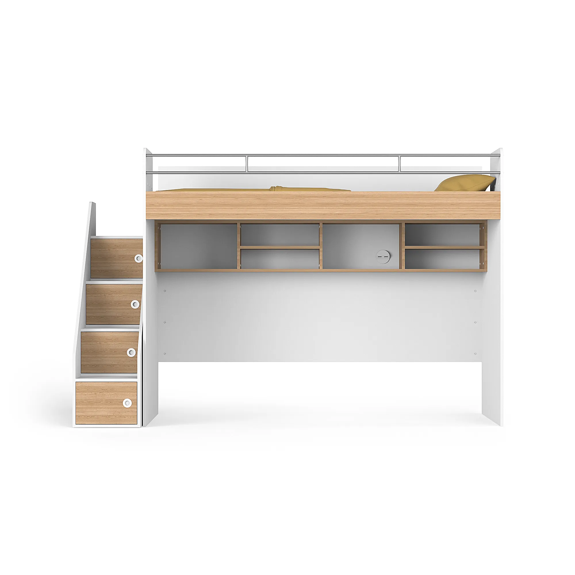 Bel Mondo Long Single Loft Bed Set