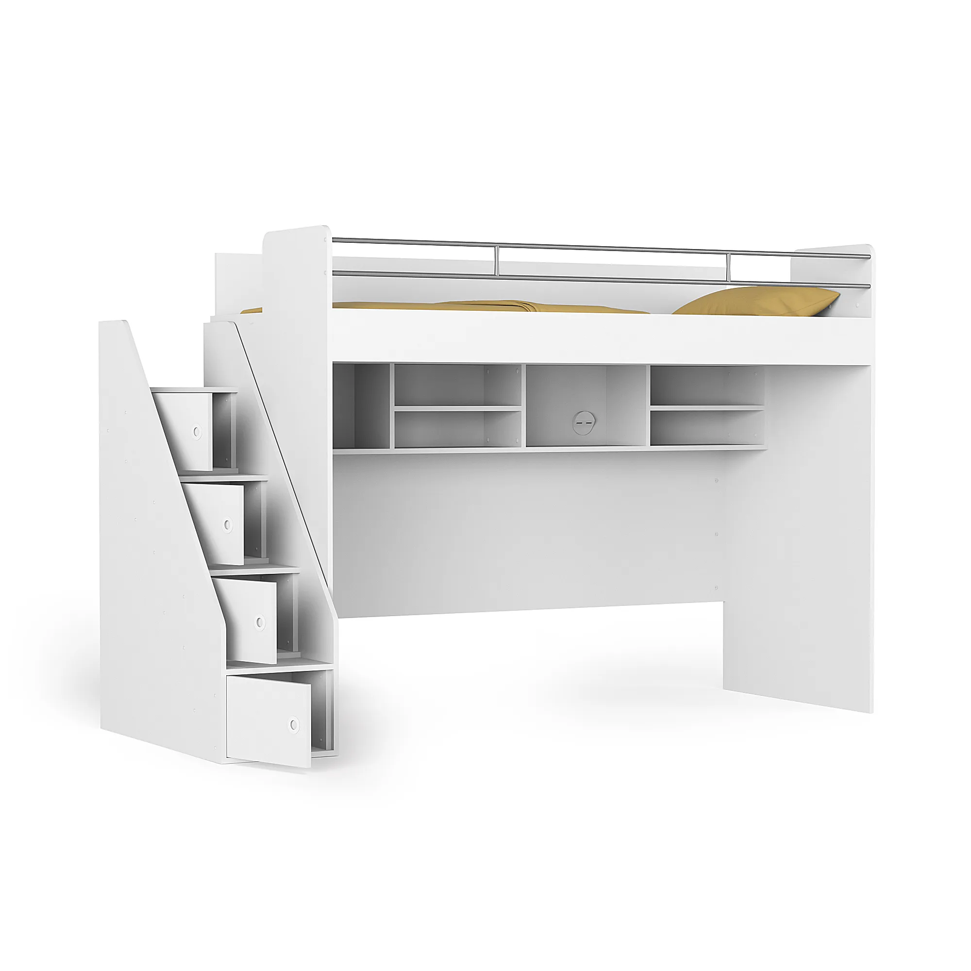 Bel Mondo Long Single Loft Bed Set