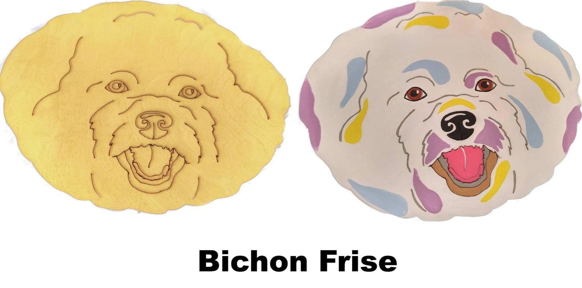 Bichon Frise'-DIY Pop Art Paint Kit