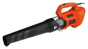 Black Decker BEBL750 Electric Axial Leaf Blower, 9 A, 120 V, 2-Speed, 450 cfm Air :EA: QUANTITY: 1