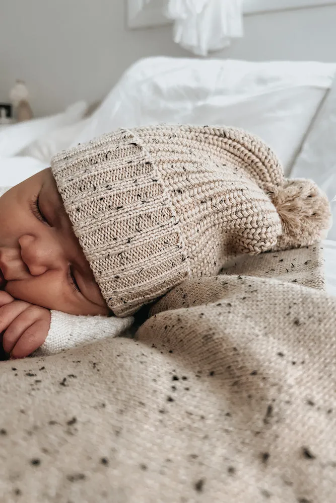 Black Speckled Blankets