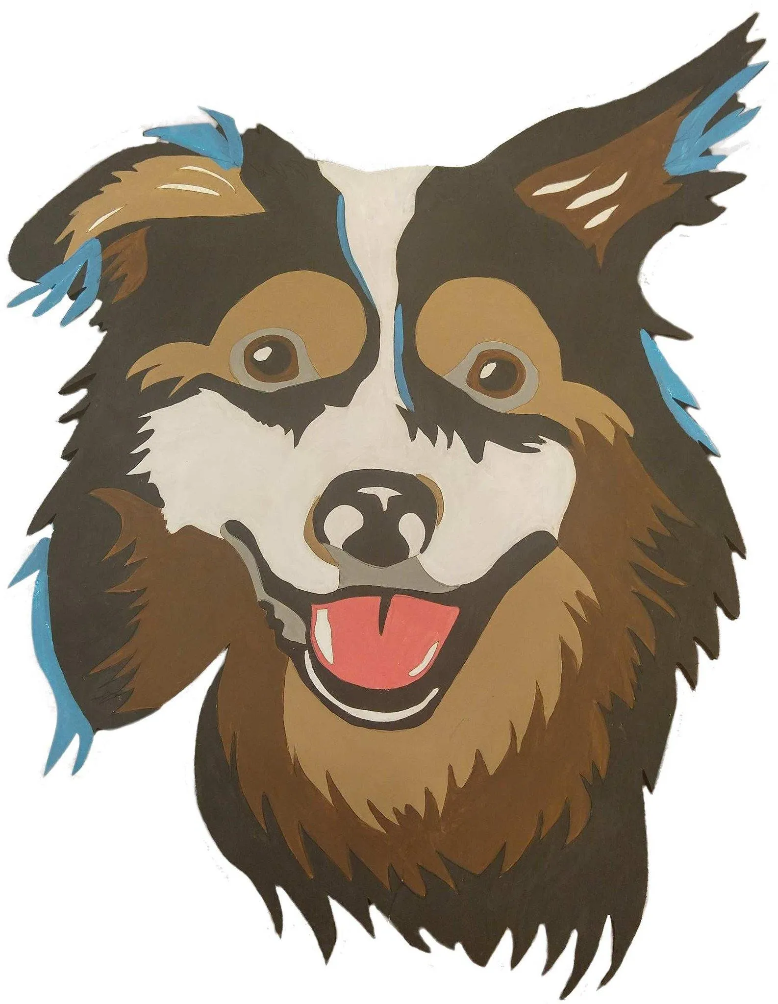 Border Collie-DIY Pop Art Paint Kit