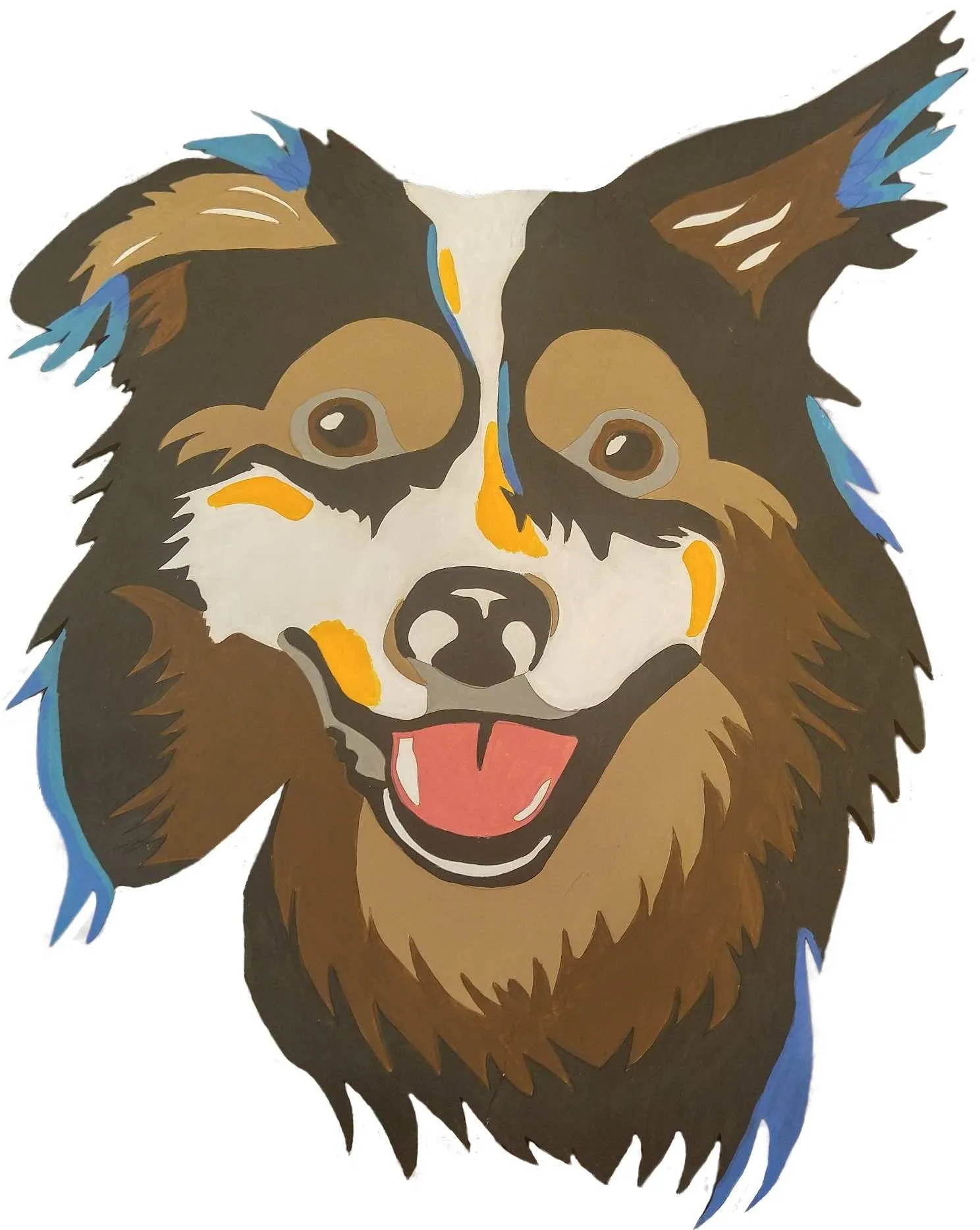 Border Collie-DIY Pop Art Paint Kit