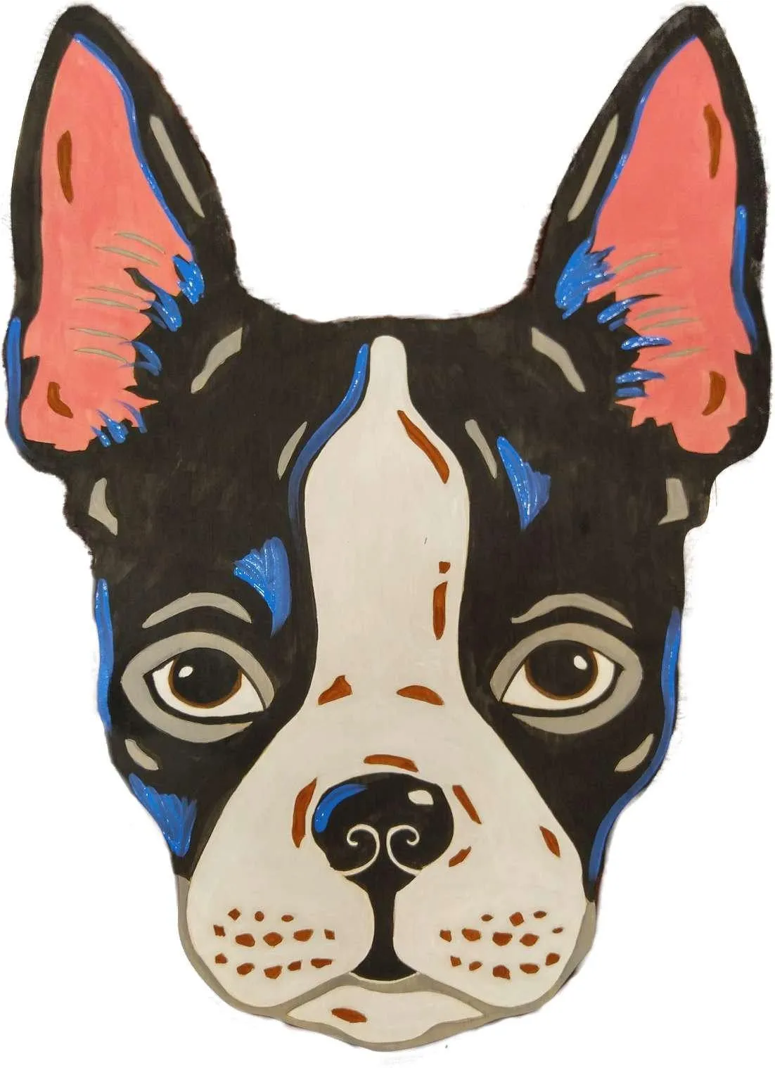 Boston Terrier-DIY Pop Art Paint Kit