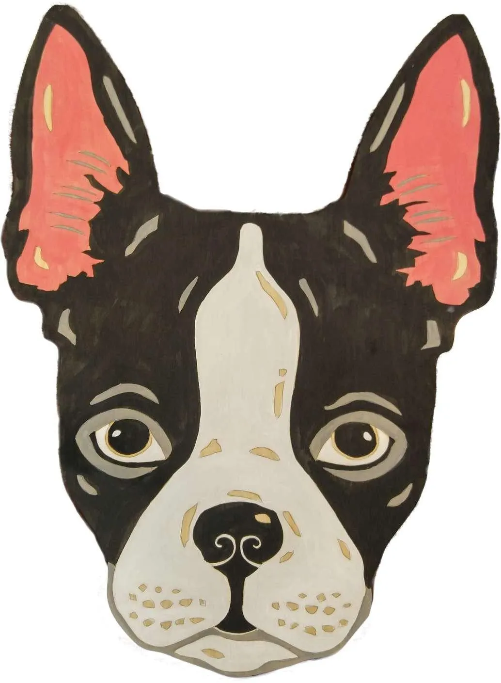 Boston Terrier-DIY Pop Art Paint Kit