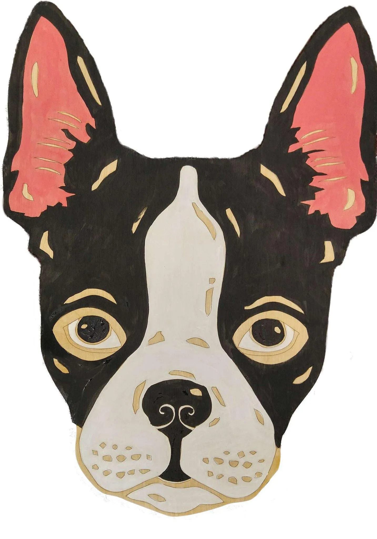 Boston Terrier-DIY Pop Art Paint Kit