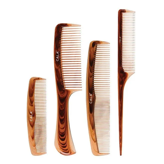 Cala Hair Styling Comb Set (4Pcs)