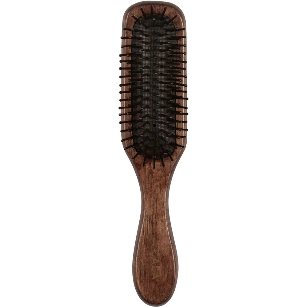 Cala Men's Paddle Hair Brush (Dark Wood)