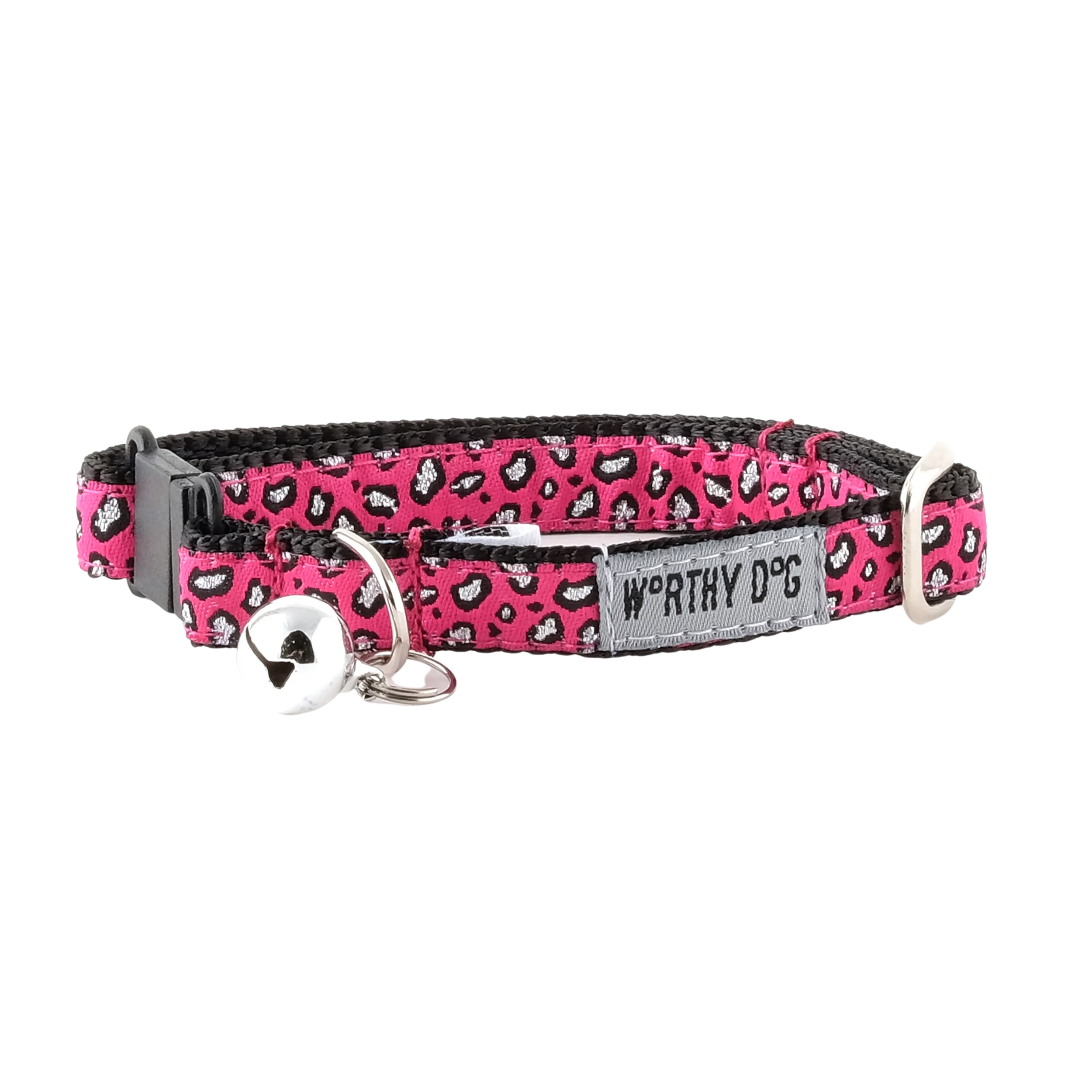 Cat Collar | Cheetah Pink