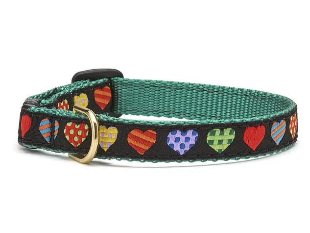 Cat Collar | Colorful Hearts