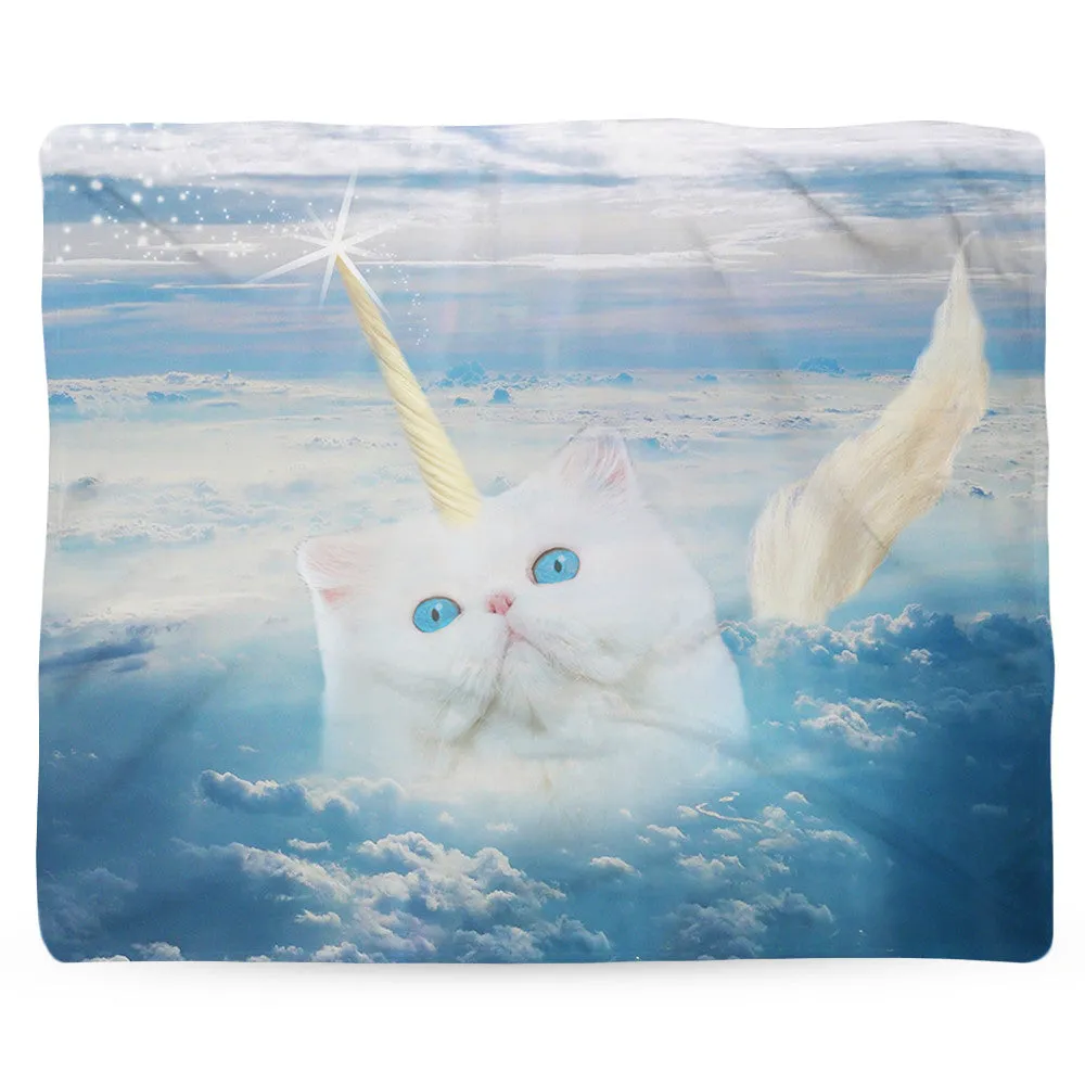 Caticorn Blanket