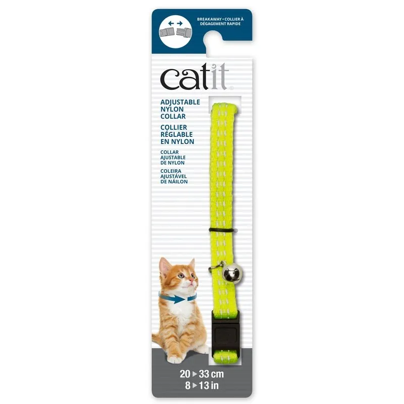 Catit Adjustable Nylon Reflective Collar