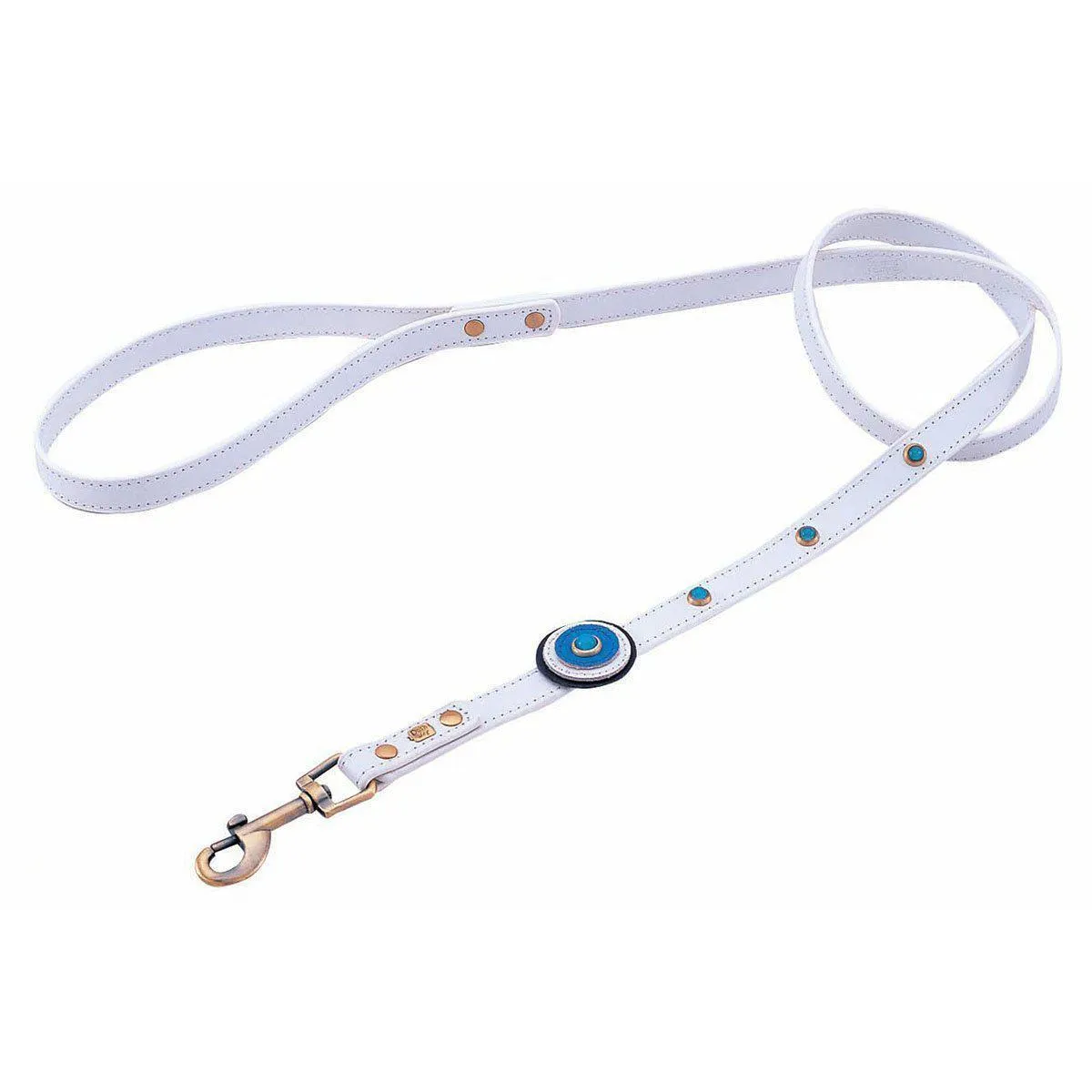 Circle Blue Cat Eye Dog Leash