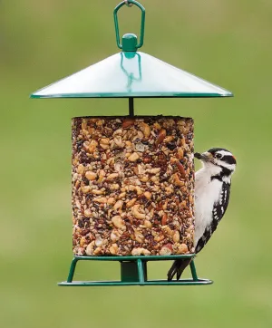 Classic Seed Log Metal Feeder