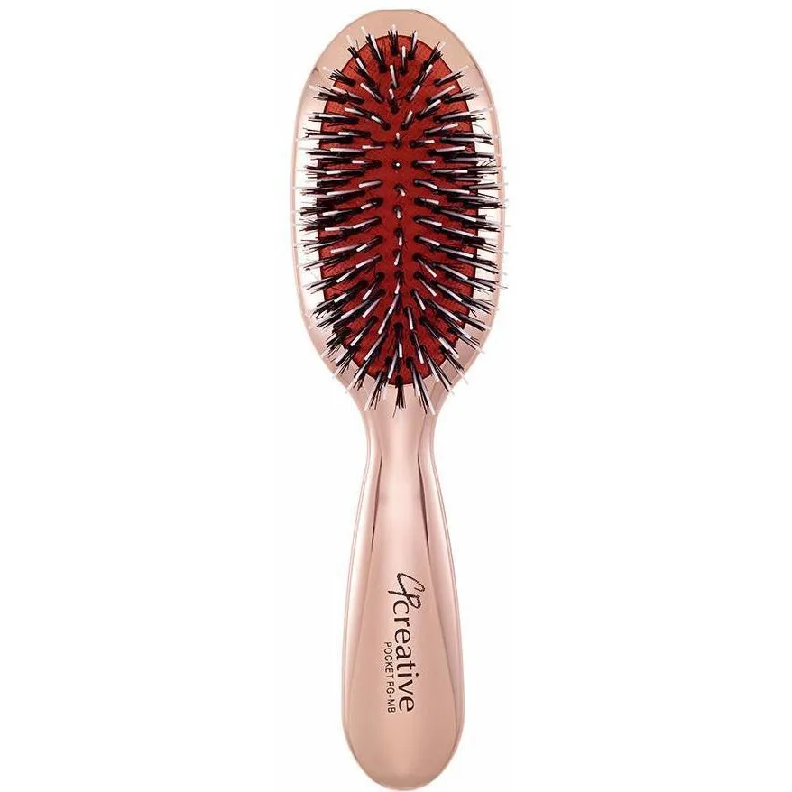 Classic Signature Rose Gold Paddle Hairbrush