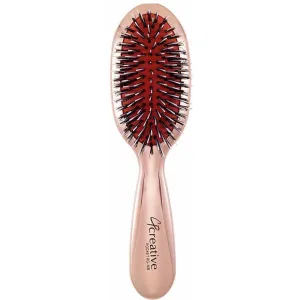 Classic Signature Rose Gold Paddle Hairbrush