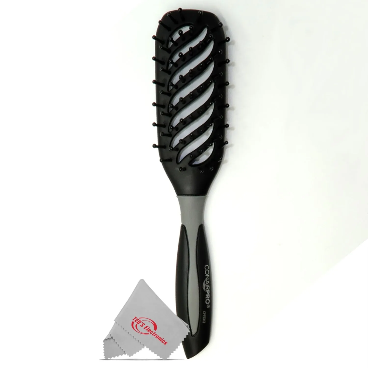 Conair Pro Ergo-Grip Vent Brush CPEG03   Cushion Brush CPEG05 & Precision Cut Comb