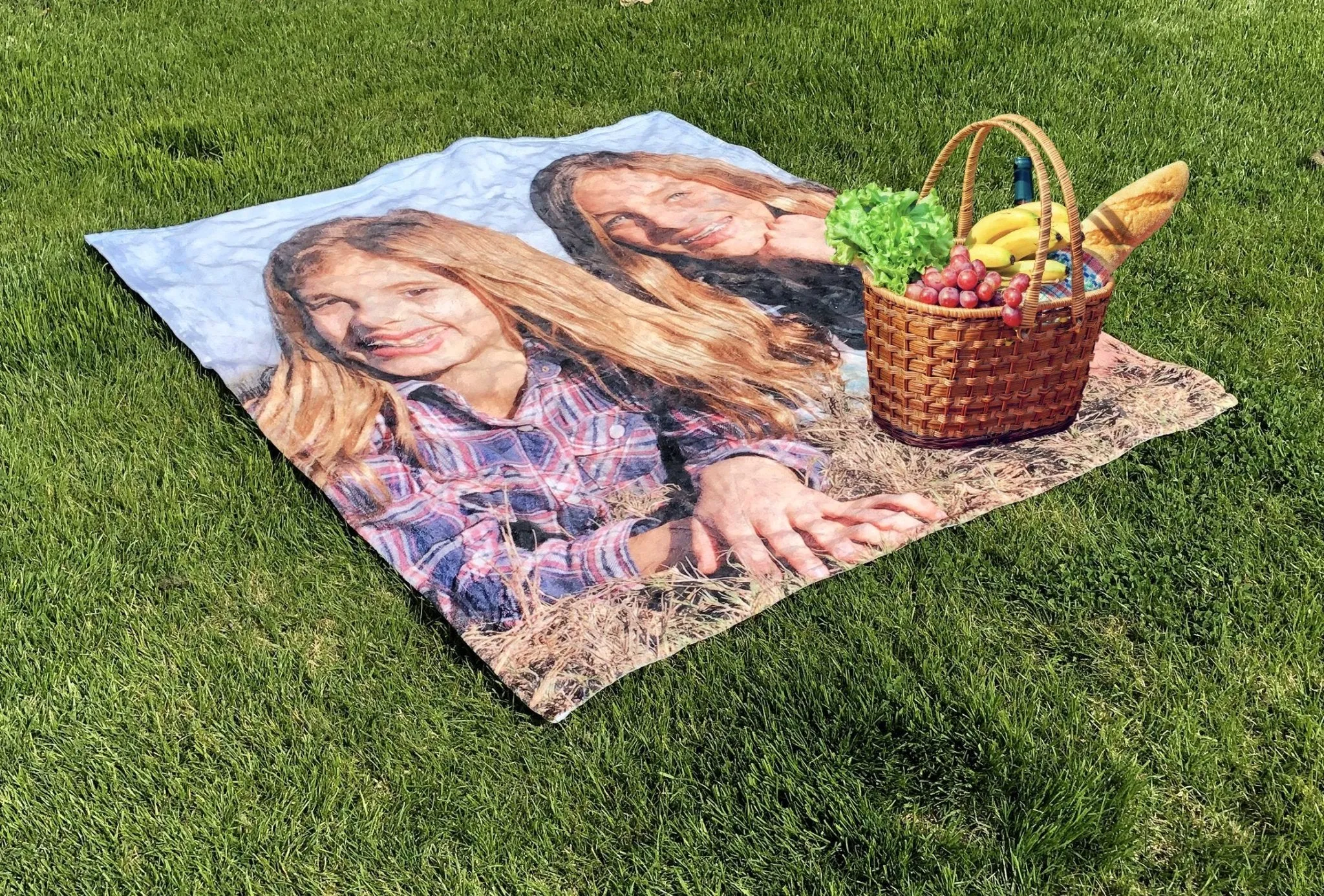 Custom Blanket Personalized With A Photo, Logo Or Design.