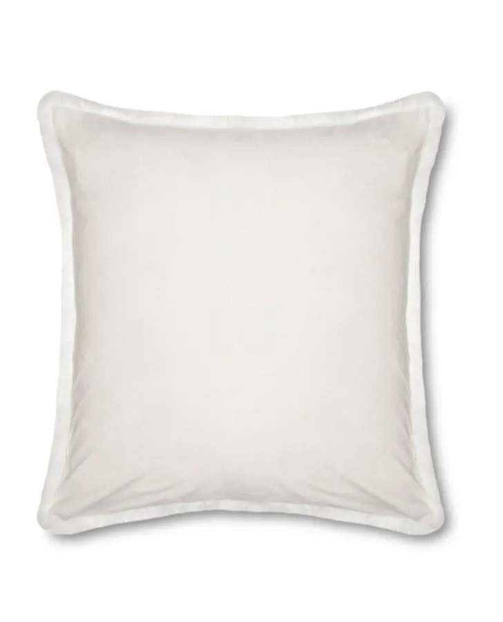 Dartmoor White Faux Fur Cushion