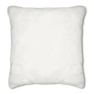 Dartmoor White Faux Fur Cushion