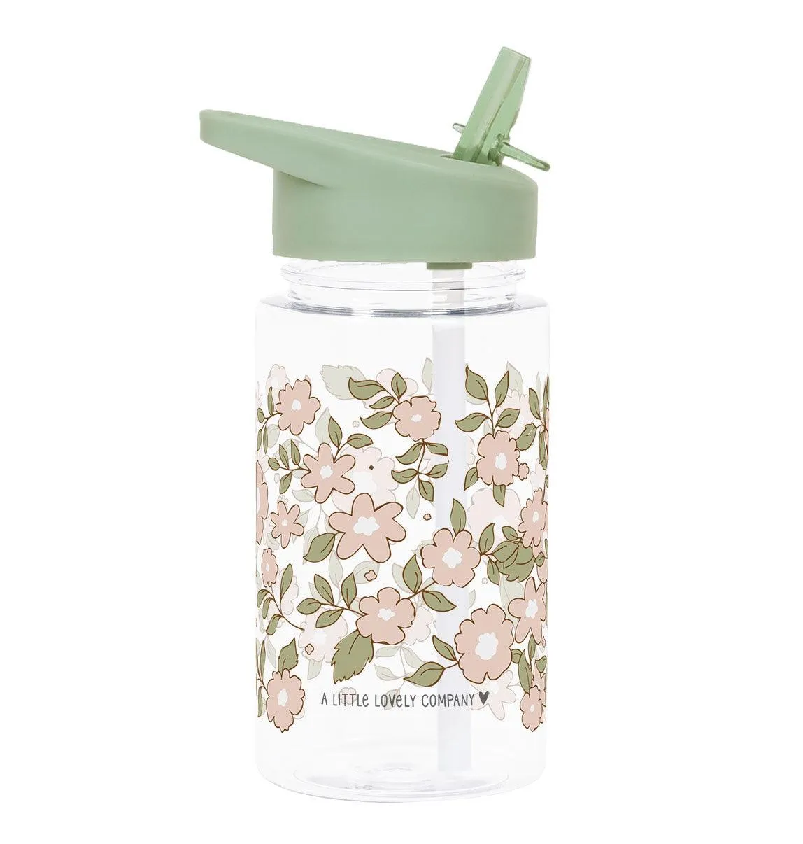 Drink Bottle - Blossoms - Sage