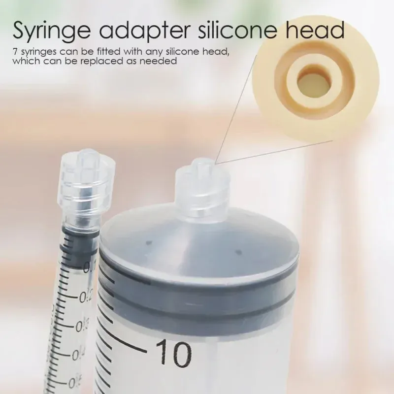 Feeding Bottle Syringe with Silicone Nipple