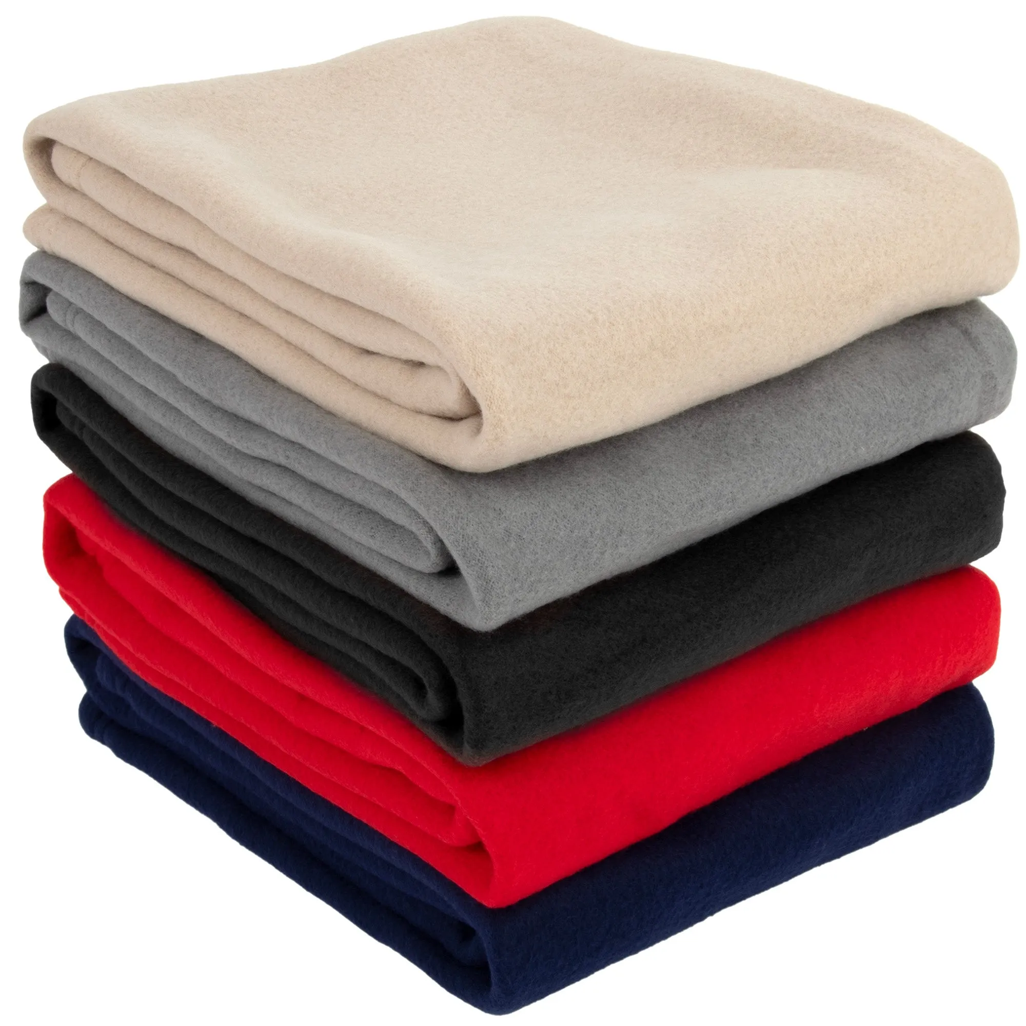 Fleece Kids Blanket 30" x 40" - 5 Assorted Colors