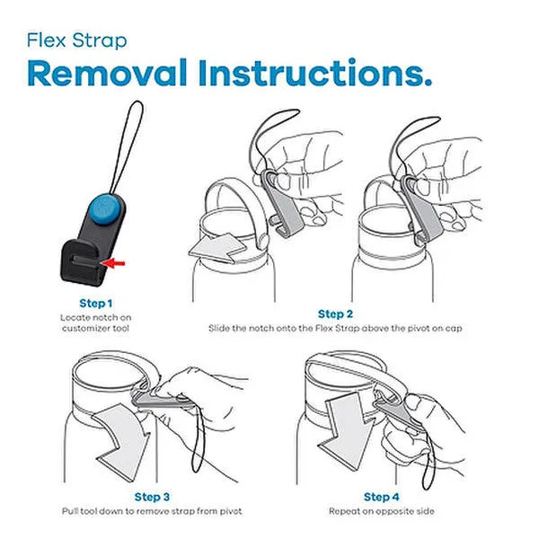 Hydro Flask® Small Flex Strap Pack and Customizer Tool