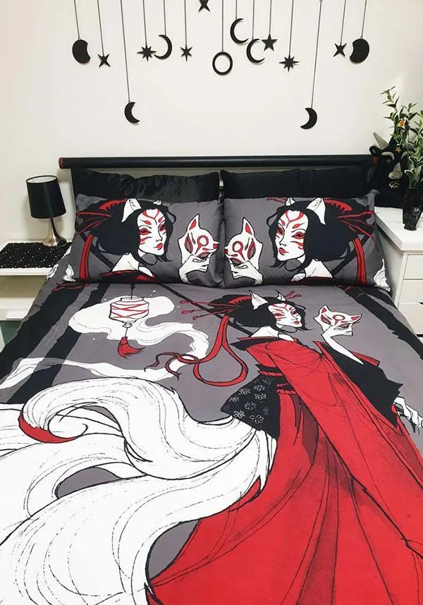 Kitsune Horrors | KING QUILT SET