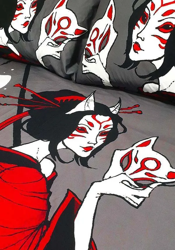 Kitsune Horrors | KING QUILT SET