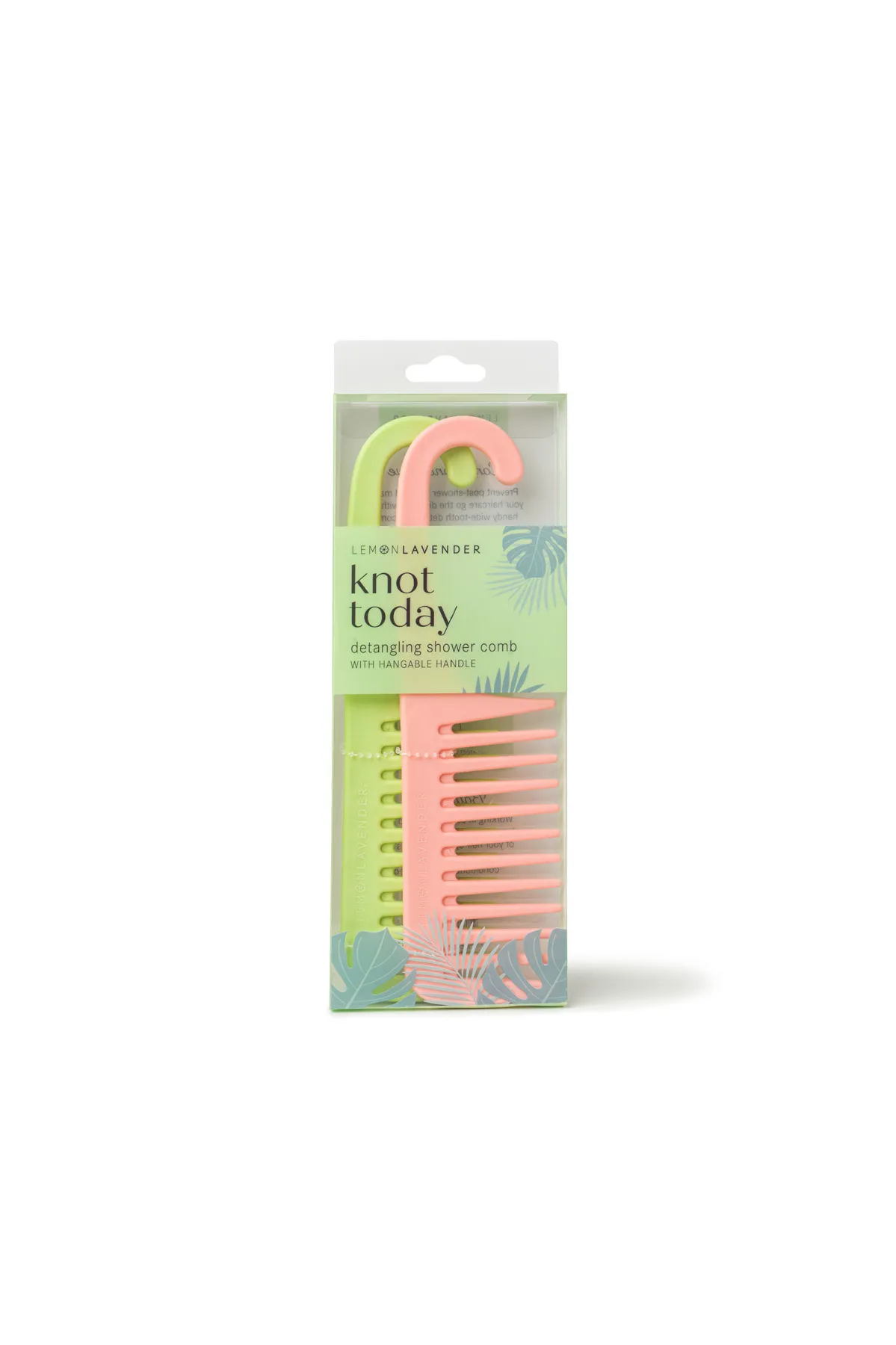 Knot Today Detangling Shower Comb Set new