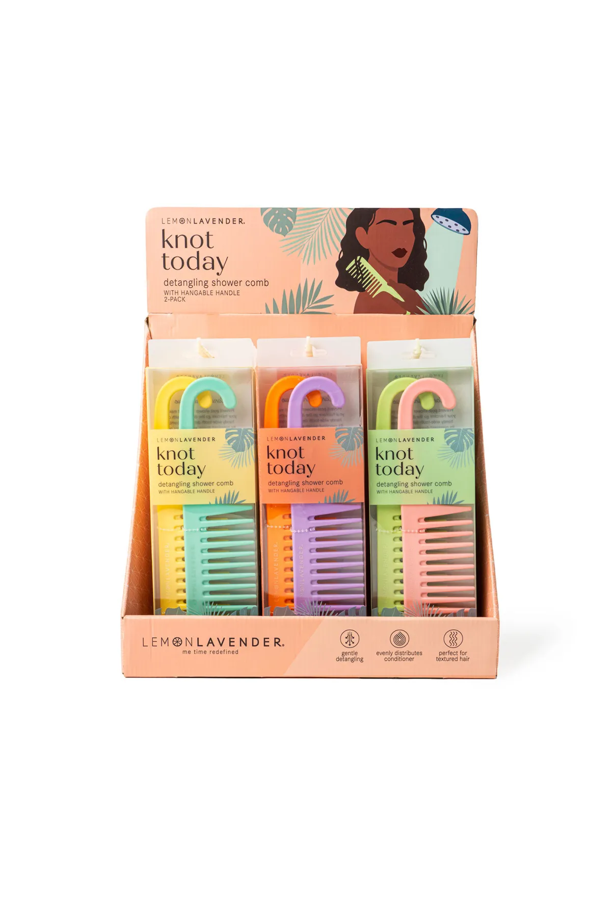 Knot Today Detangling Shower Comb Set