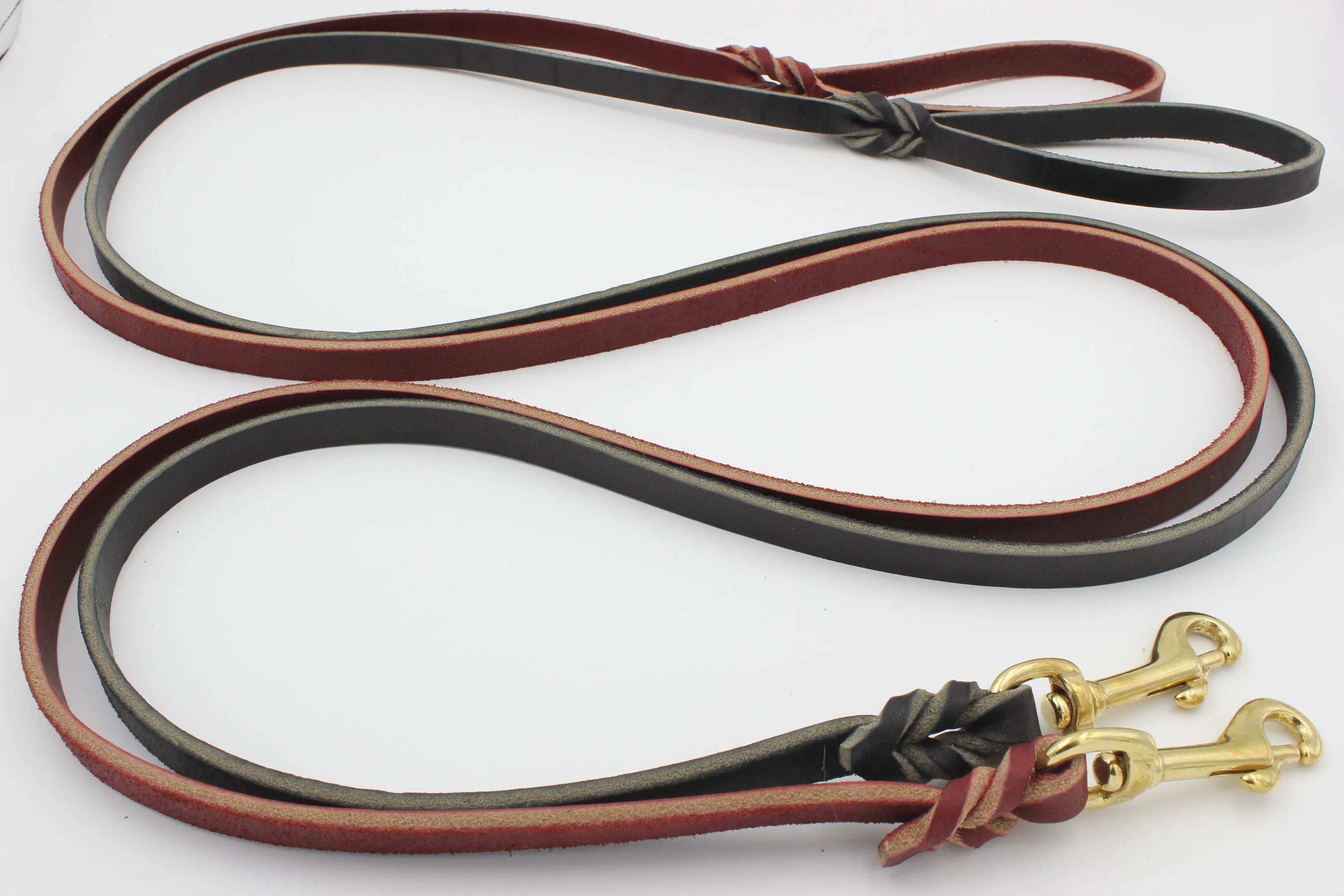 Latigo Leather Leashes 2'