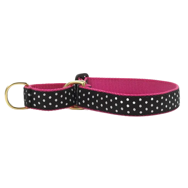 Martingale Collar | Black & White Dots