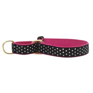 Martingale Collar | Black & White Dots