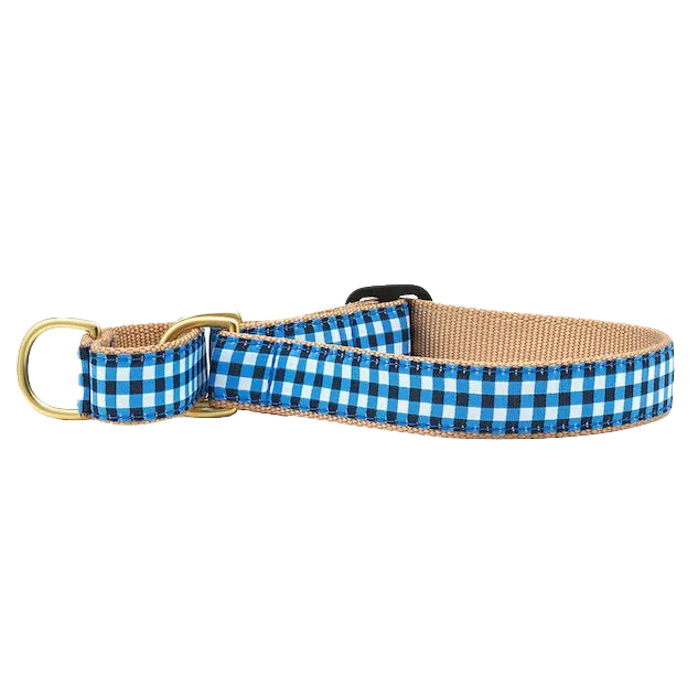 Martingale Collar | Navy Gingham